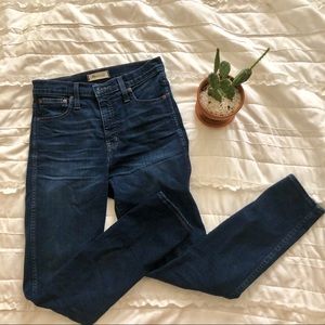 Madewell High Rise Skinny Skinny Jeans